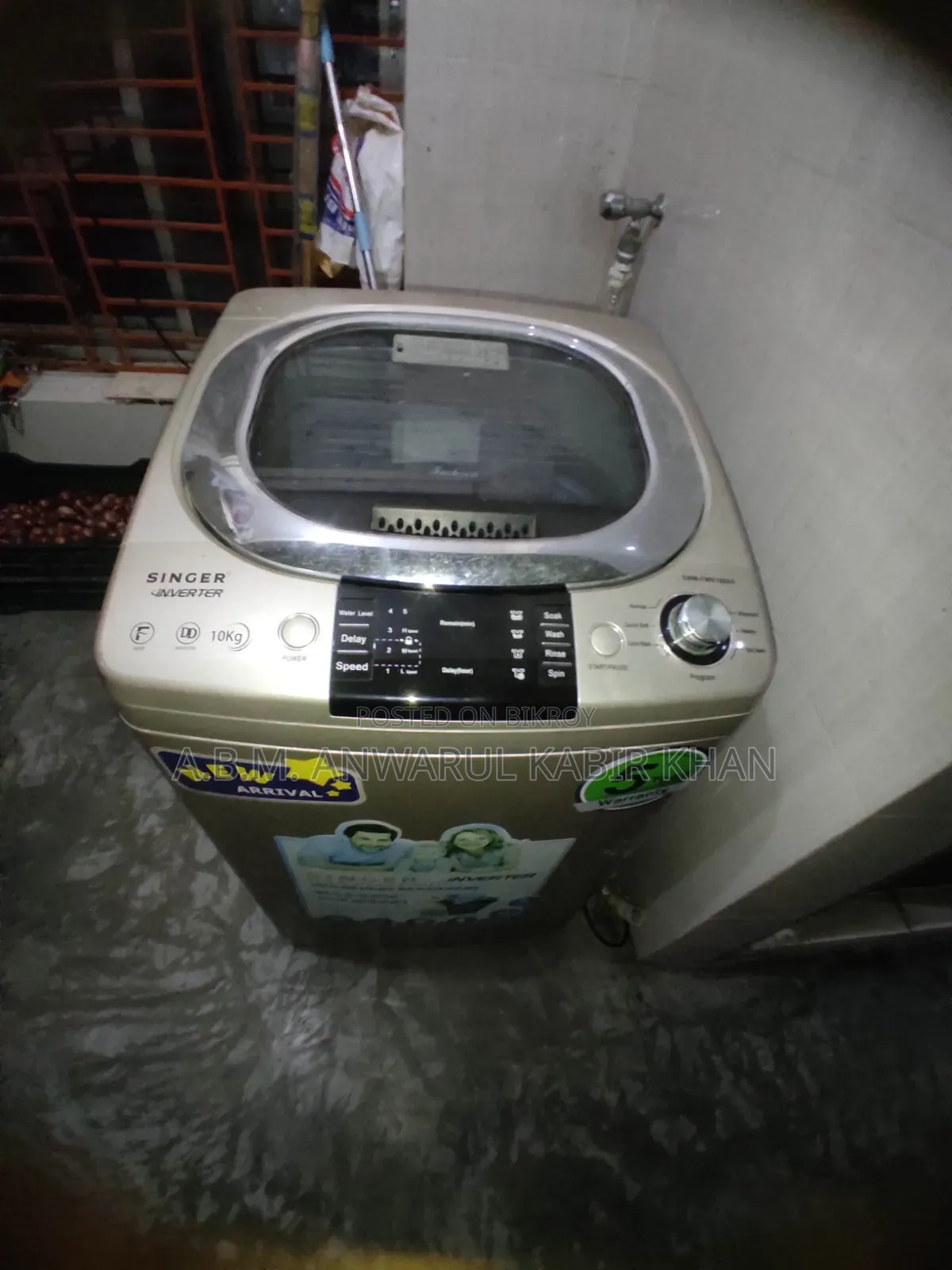 Singer 10kg Inverter Washing Machine