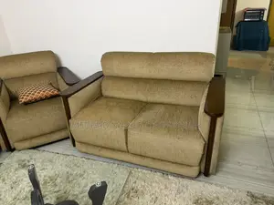 Used Living Room Set - Sofa, Table & Carpet