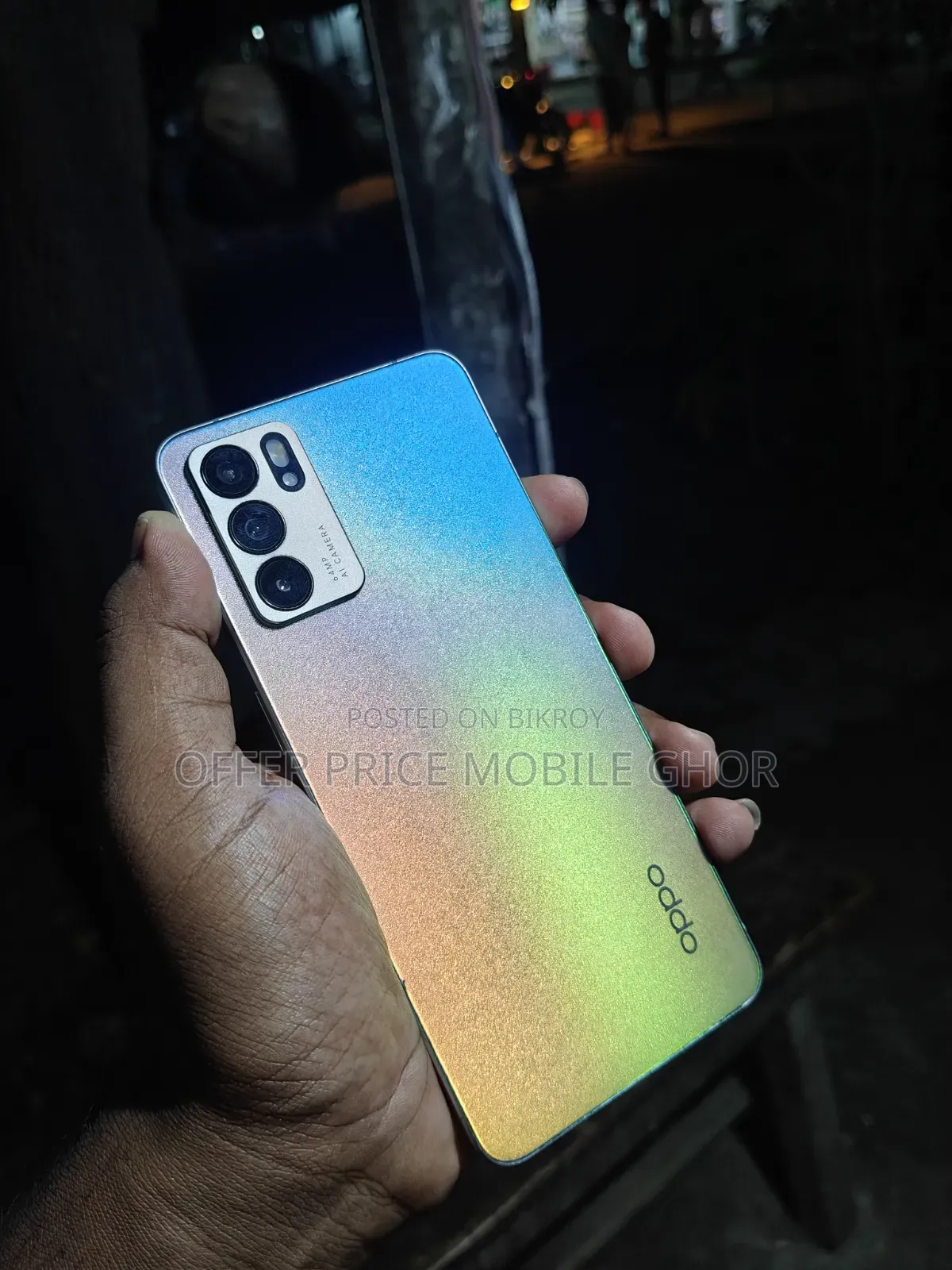 অপো রেনো ৬ ৫জি ১২৮ জিবি গোল্ড