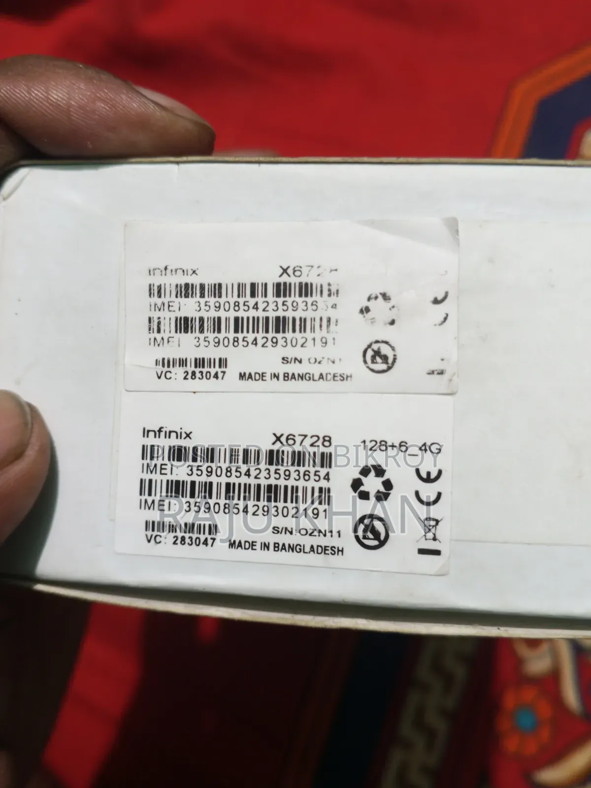 Infinix Hot 60i 128 GB Blue