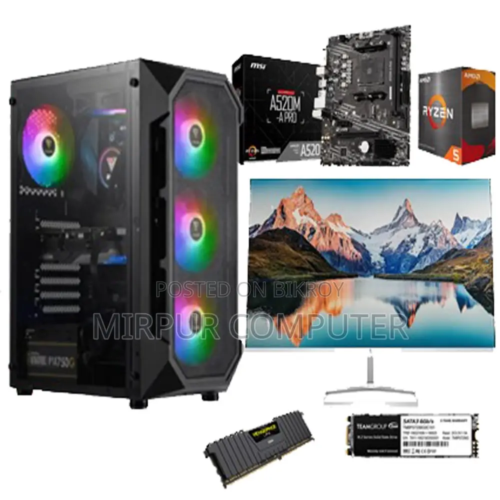New Desktop Computer MSI 8GB Intel Core i5 HDD+SSD 4T