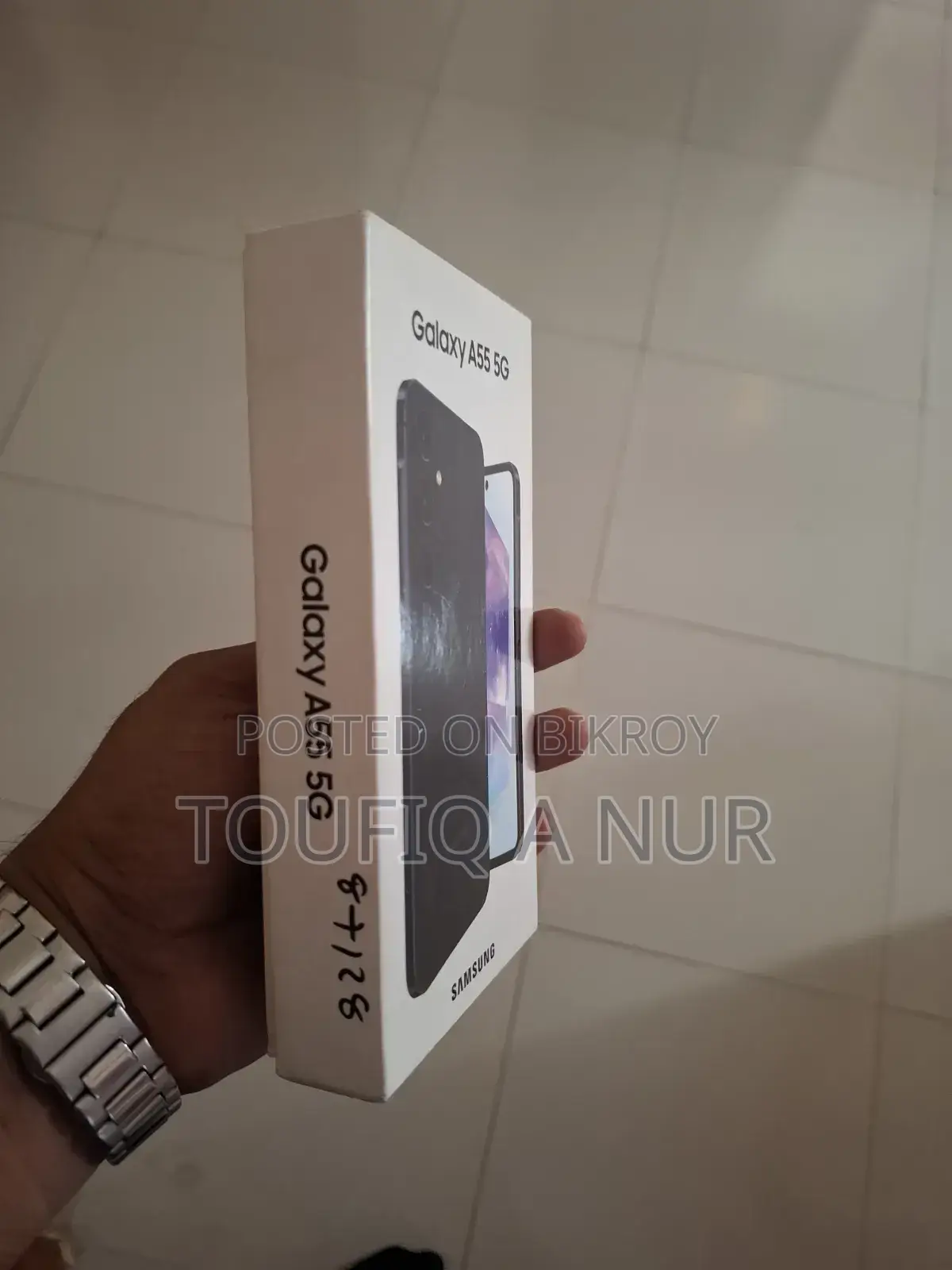 স্যামসাং গ্যালাক্সি এ৫৫ ১২৮ জিবি ব্লু