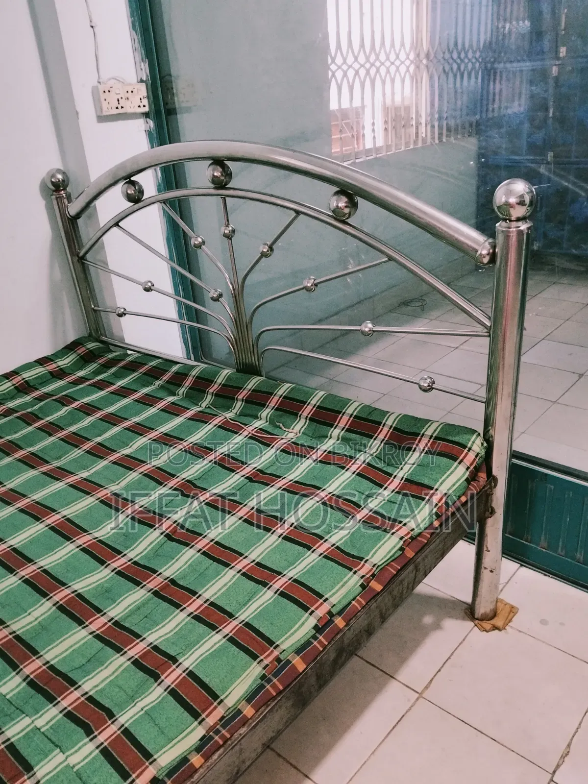 SS Steel Bed