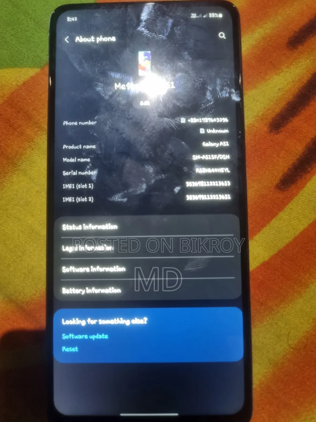 Samsung Galaxy A51 128 GB Blue