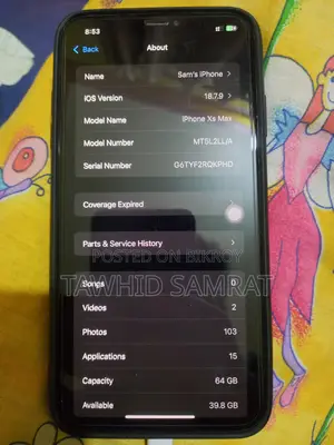 Apple iPhone XS Max 64 GB White