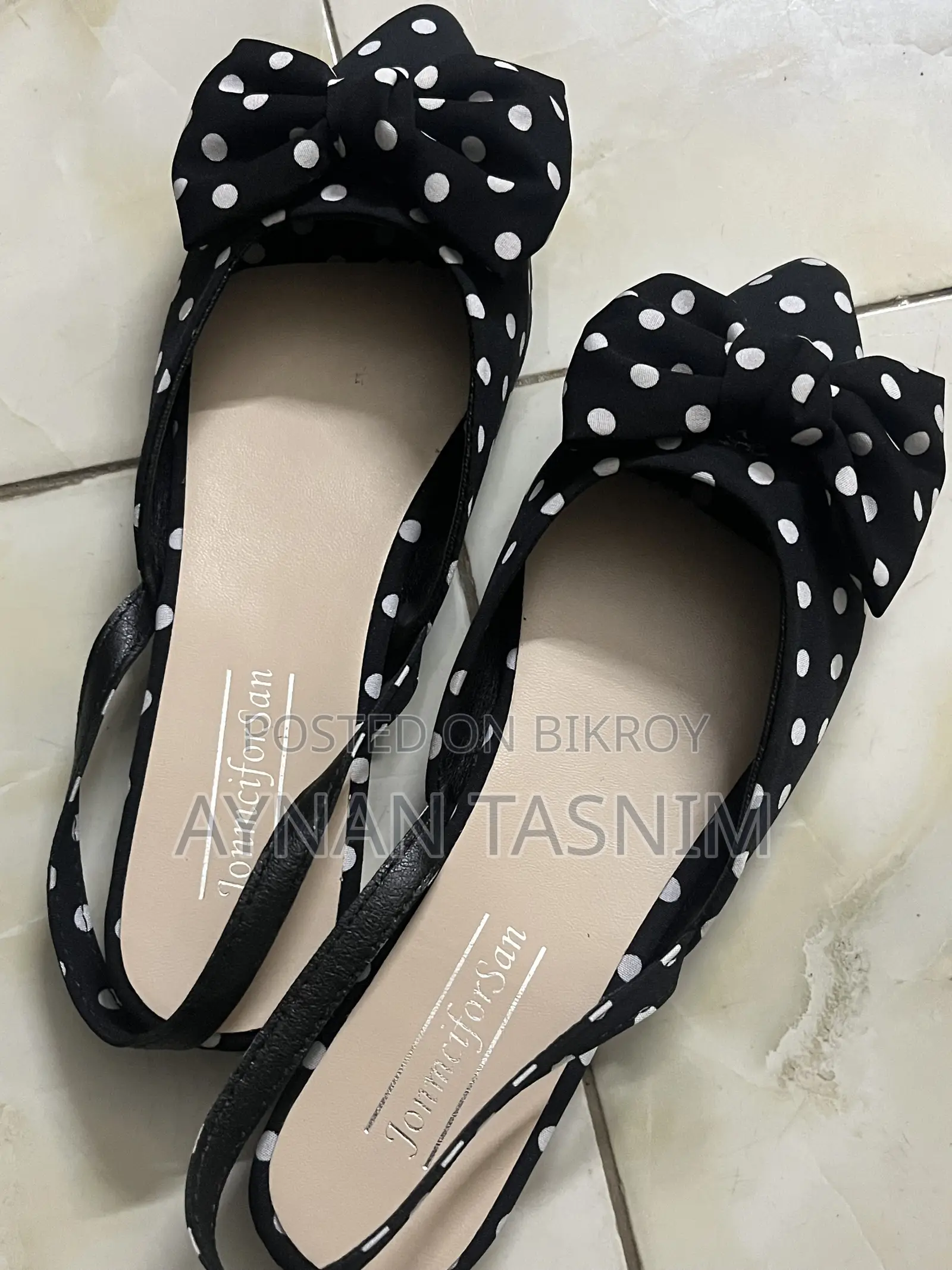 Polka Dot Heel