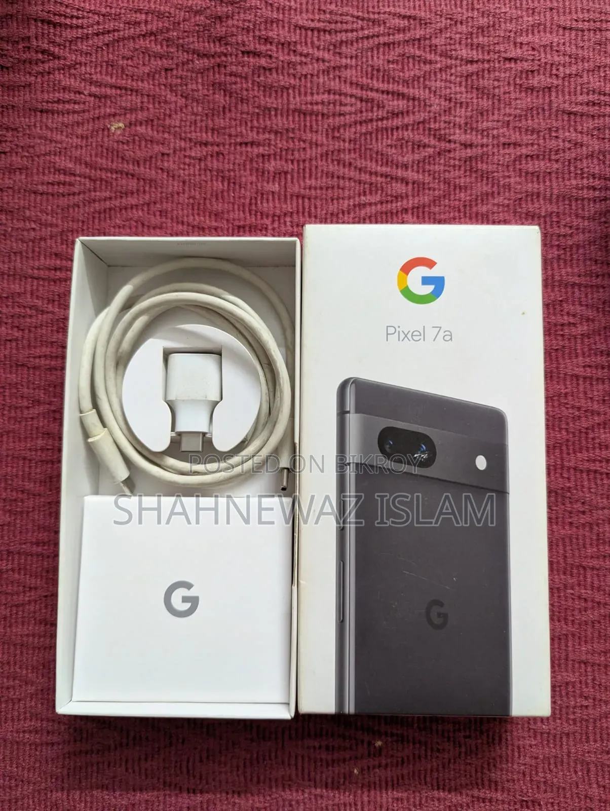 গুগল পিক্সেল ৭এ ১২৮ জিবি ব্ল্যাক