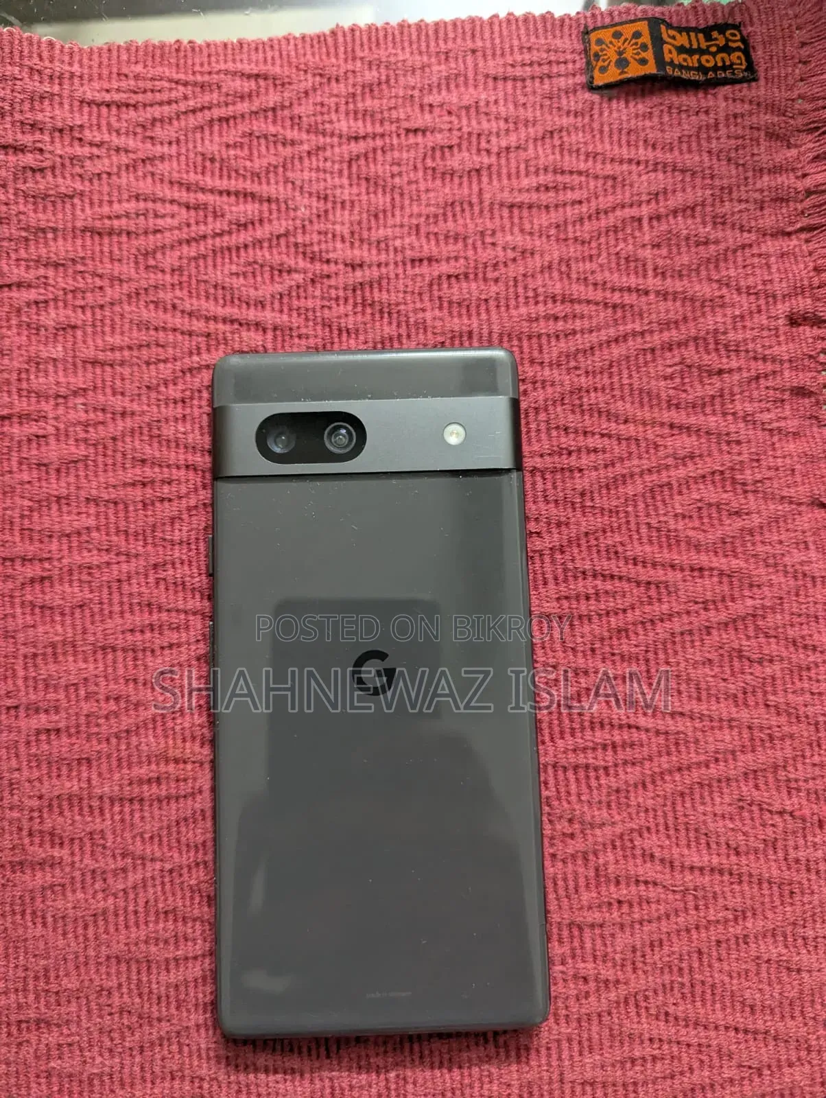 গুগল পিক্সেল ৭এ ১২৮ জিবি ব্ল্যাক