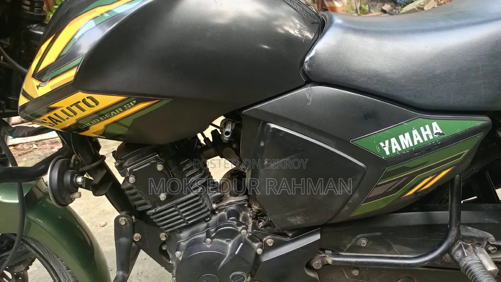 ইয়ামাহা সালটো ১২৫ ২০২০ ব্ল্যাক