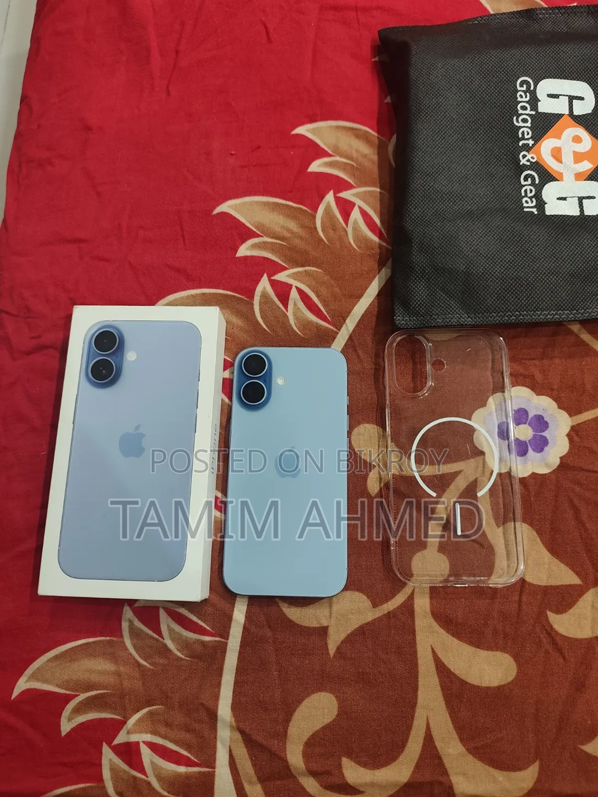 অ্যাপল আইফোন ১৭ ২৫৬ জিবি ব্লু