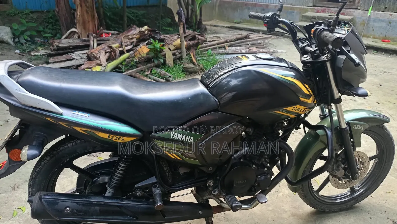 ইয়ামাহা সালটো ১২৫ ২০২০ ব্ল্যাক