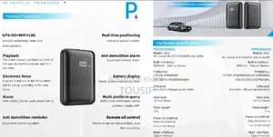 Sino GPS P6 | 8000 mAh Battery | 7 Days Battery Backup