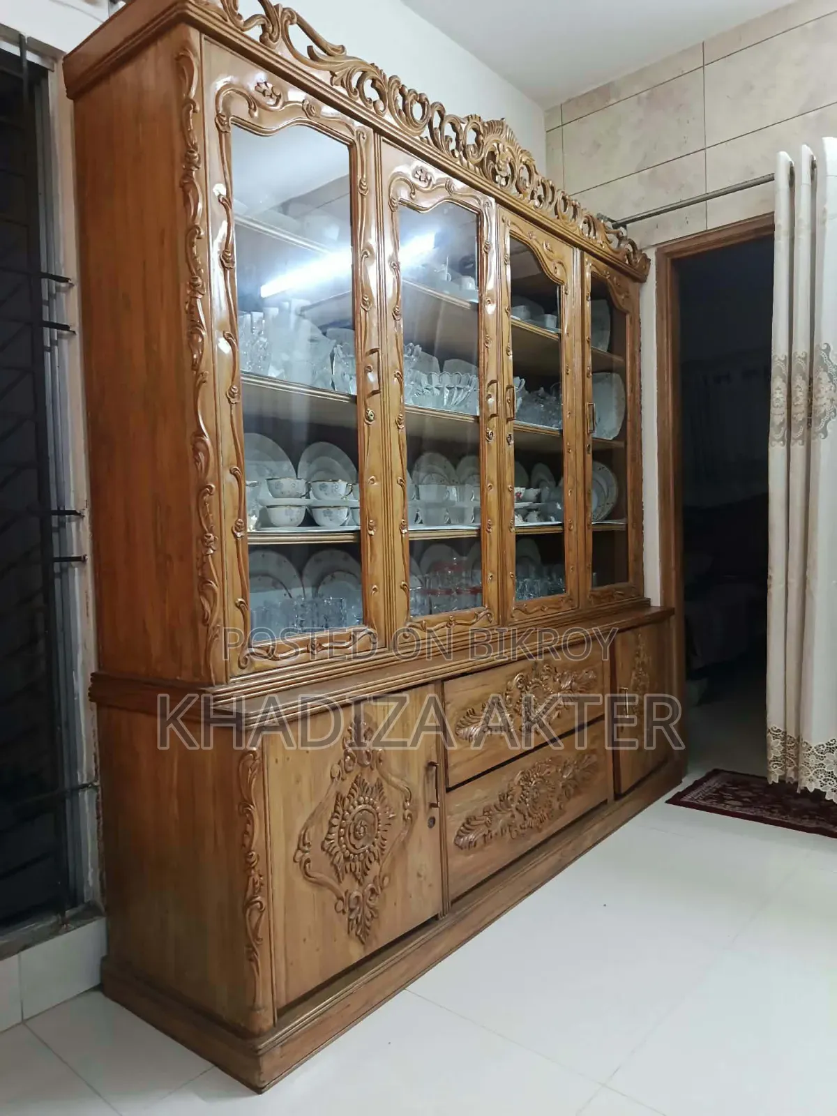 Chittagong Teak Wood Showcase