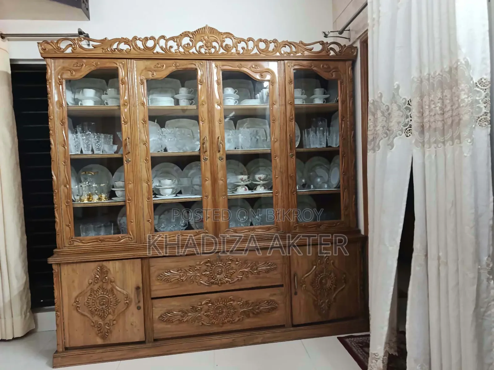 Chittagong Teak Wood Showcase