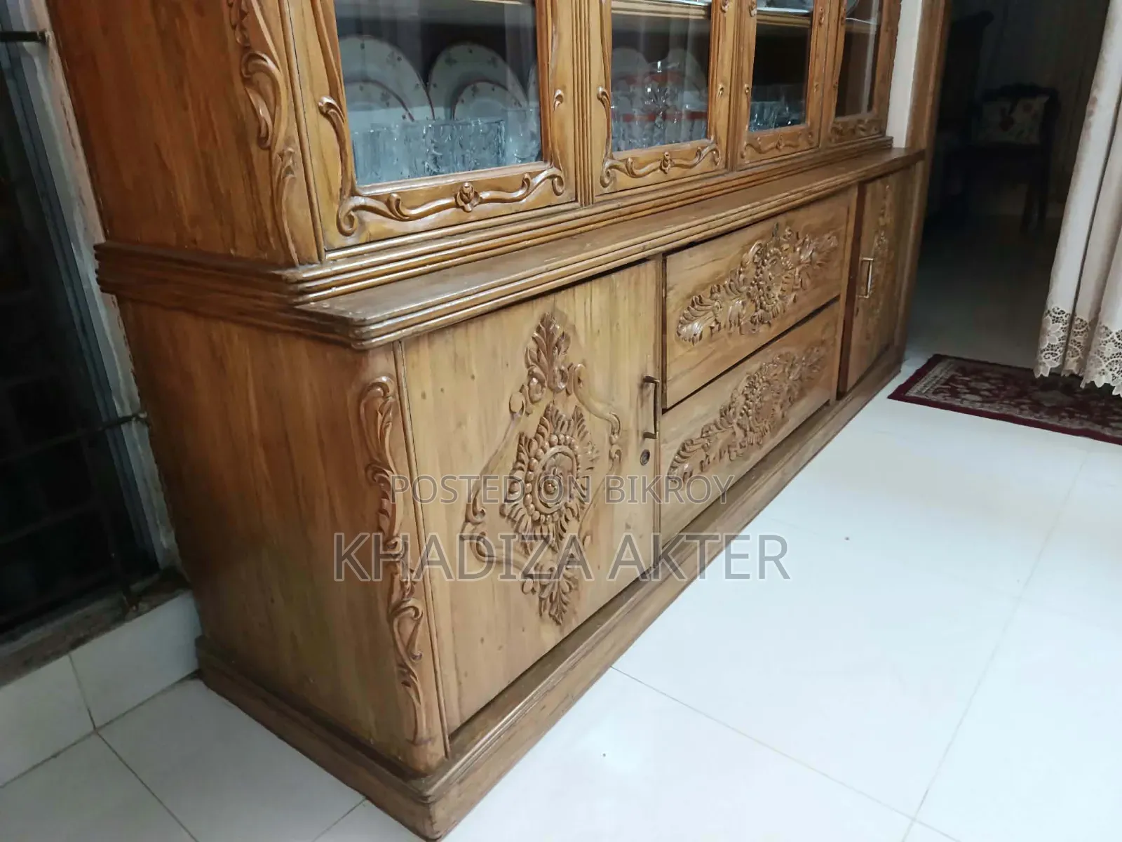 Chittagong Teak Wood Showcase