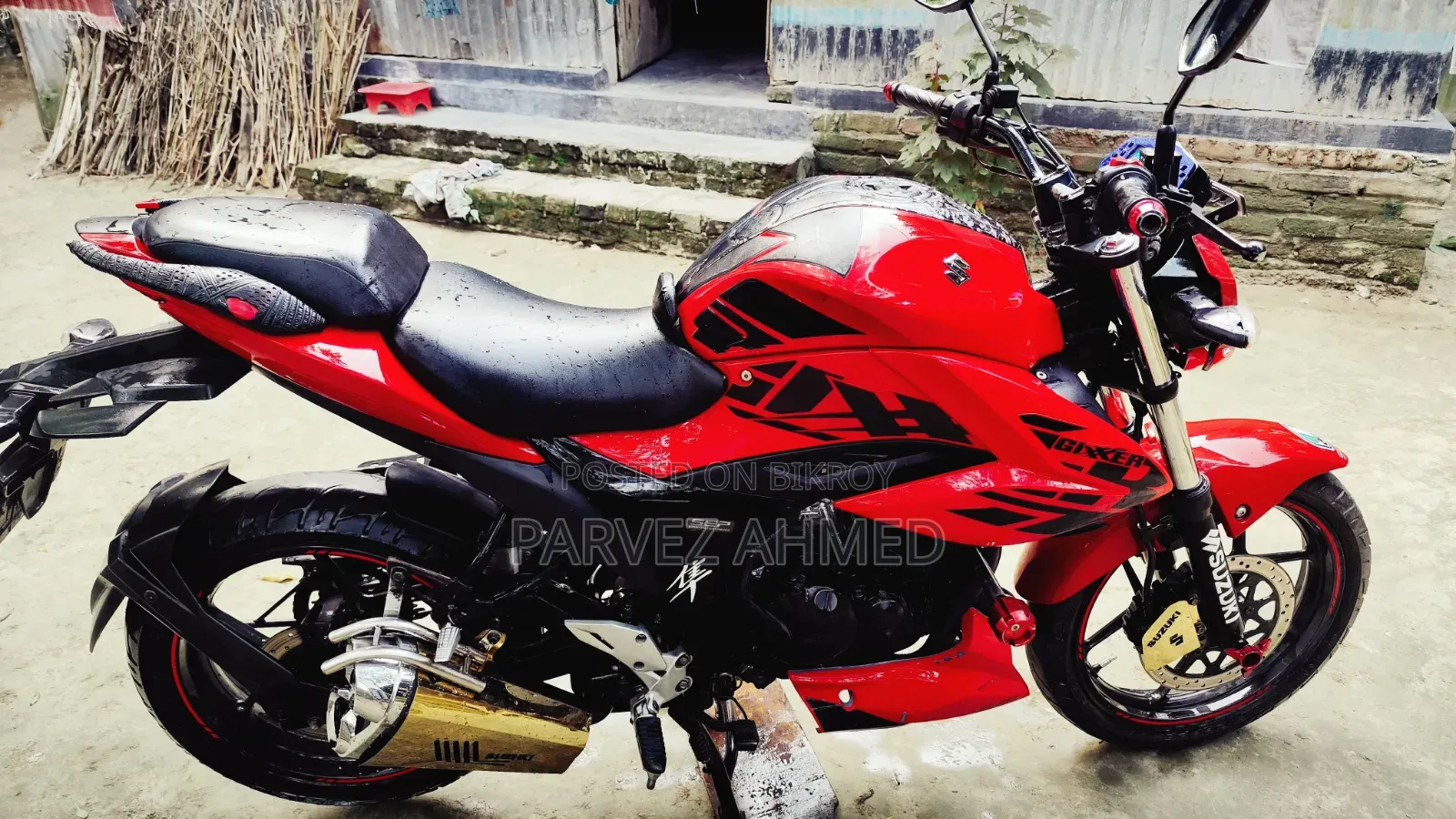 Suzuki Gixxer 2022 Red