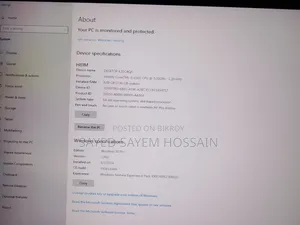 Desktop Computer 8GB Intel Core i5 SSD 128GB