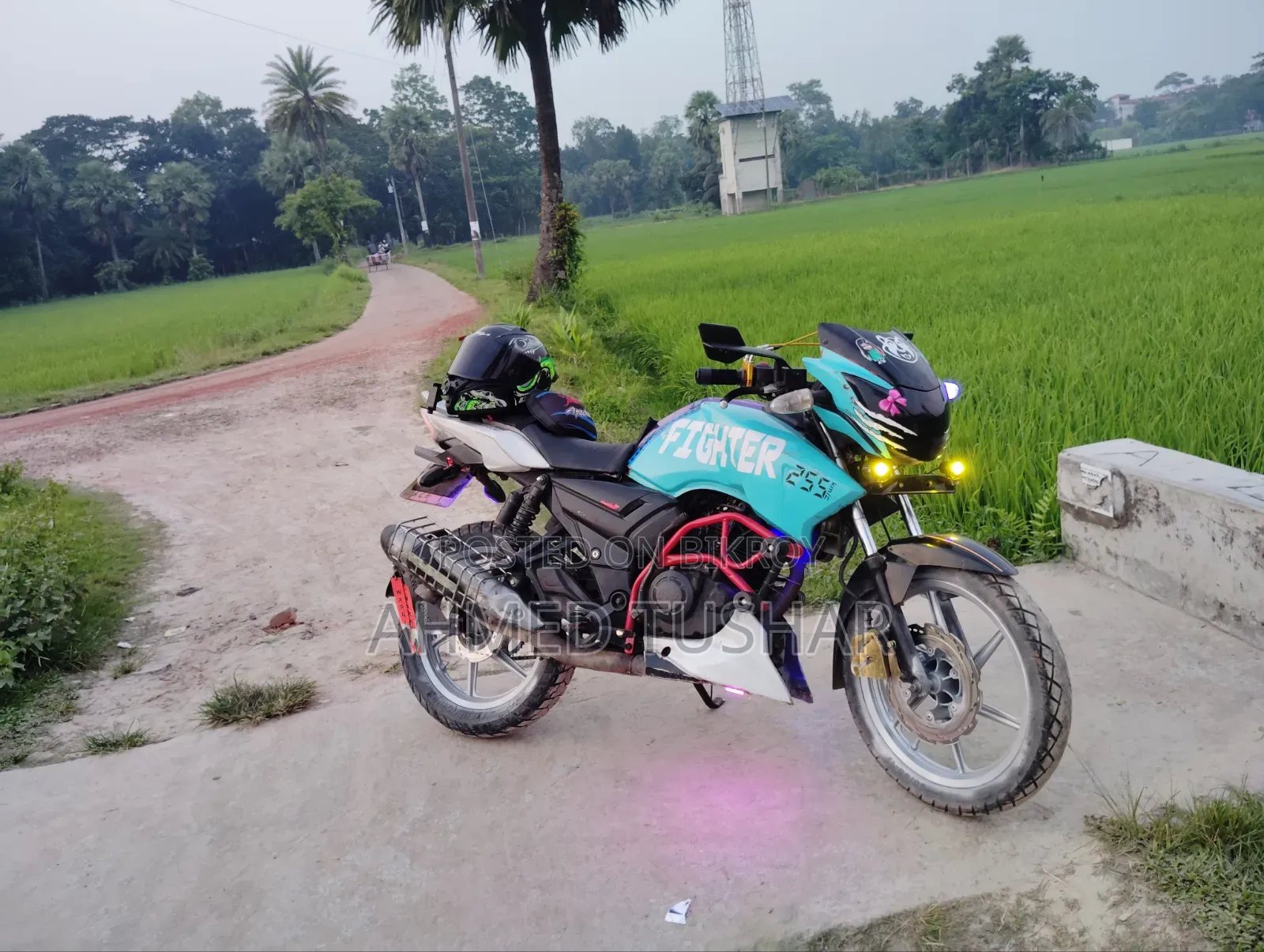 TVS Apache RTR 160 2V 2021 Blue