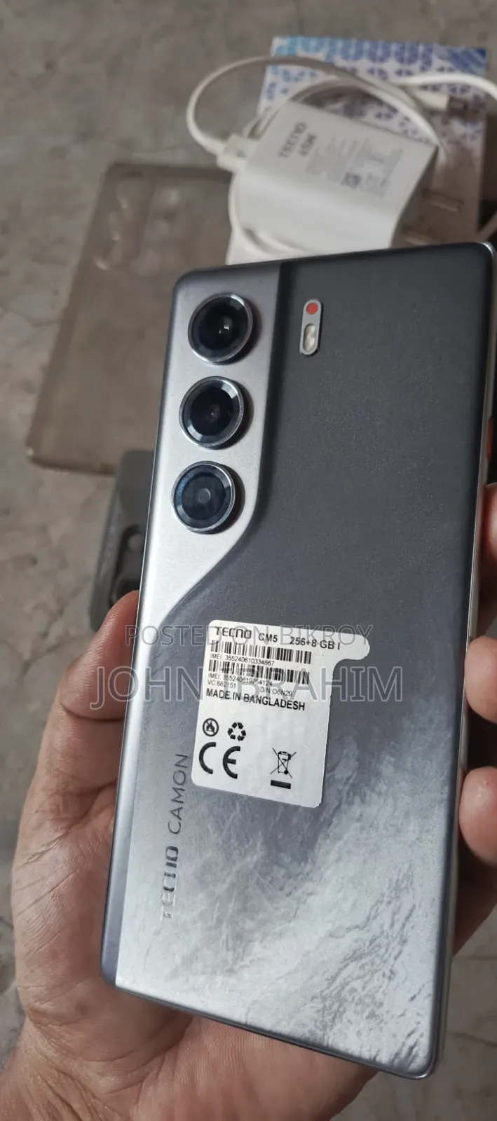 New Tecno Camon 40 256 GB Black
