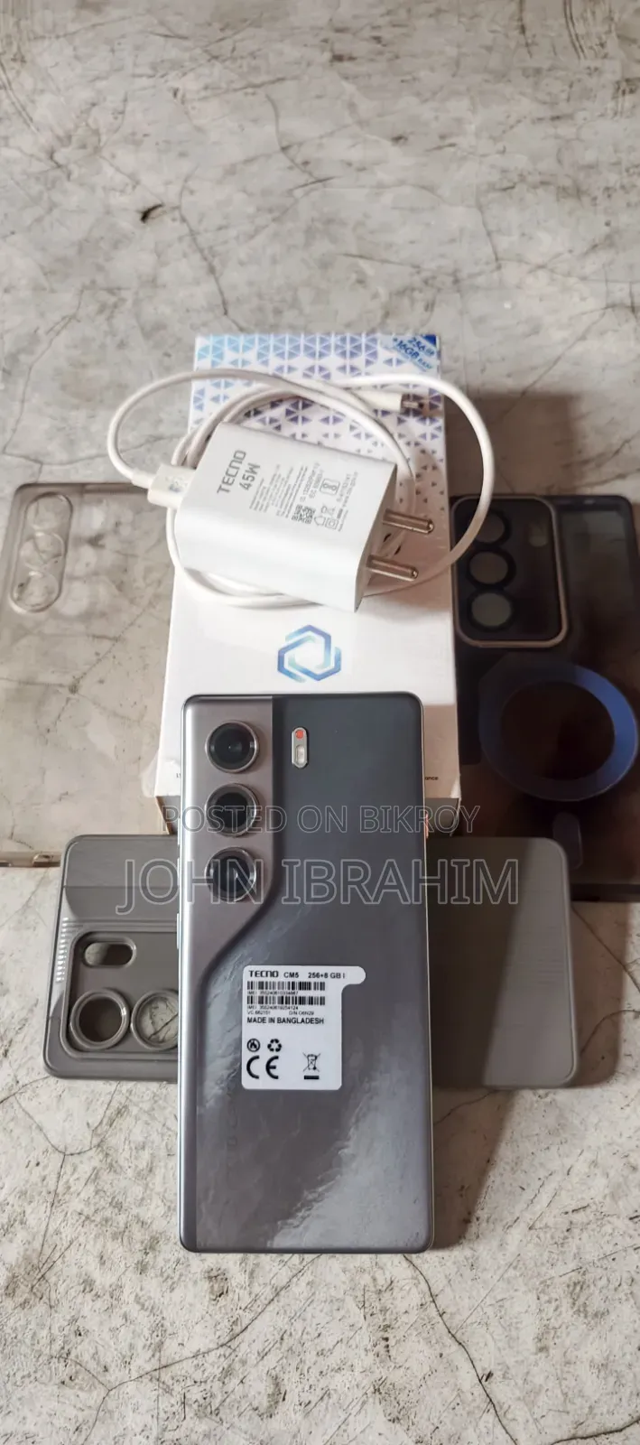 New Tecno Camon 40 256 GB Black