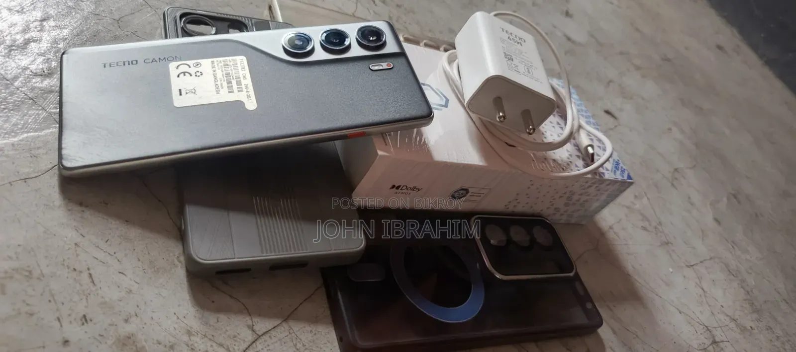 New Tecno Camon 40 256 GB Black