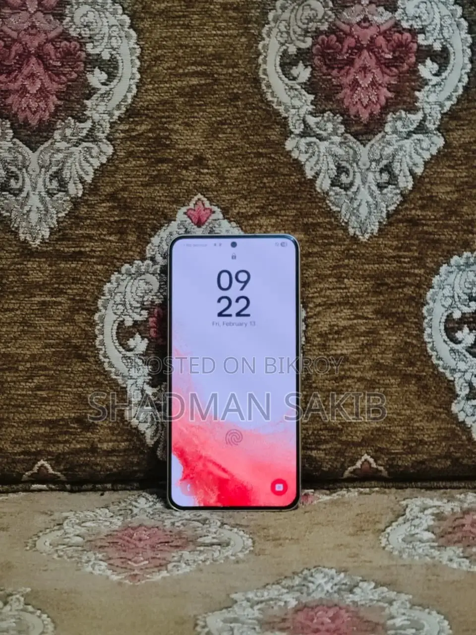 স্যামসাং গ্যালাক্সি এস২২ ৫জি ২৫৬ জিবি গোলাপি
