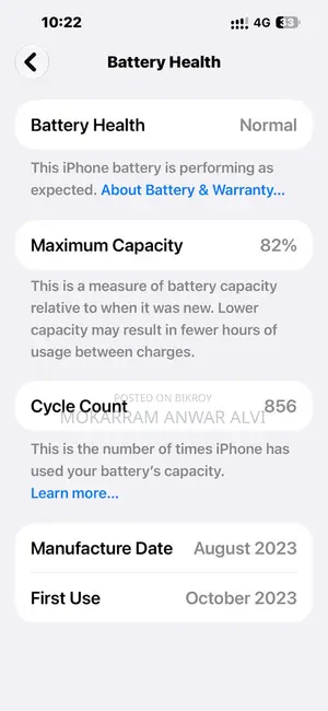 Apple iPhone 15 Plus 128 GB Black