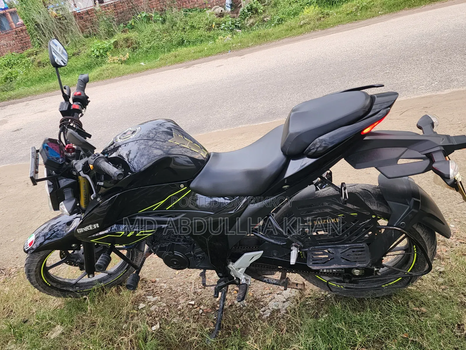 Suzuki Gixxer 2024 Black