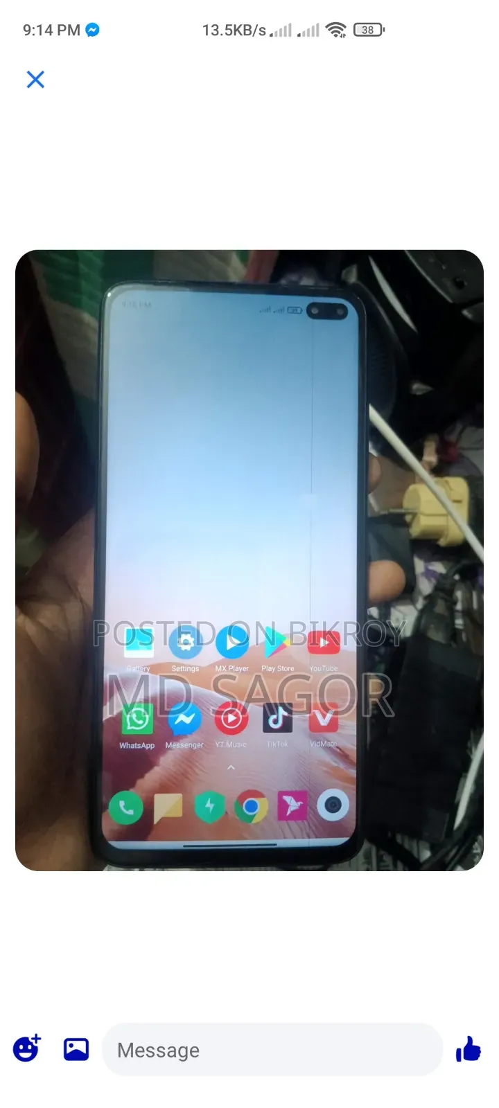 Xiaomi Pocophone X2 128 GB Blue