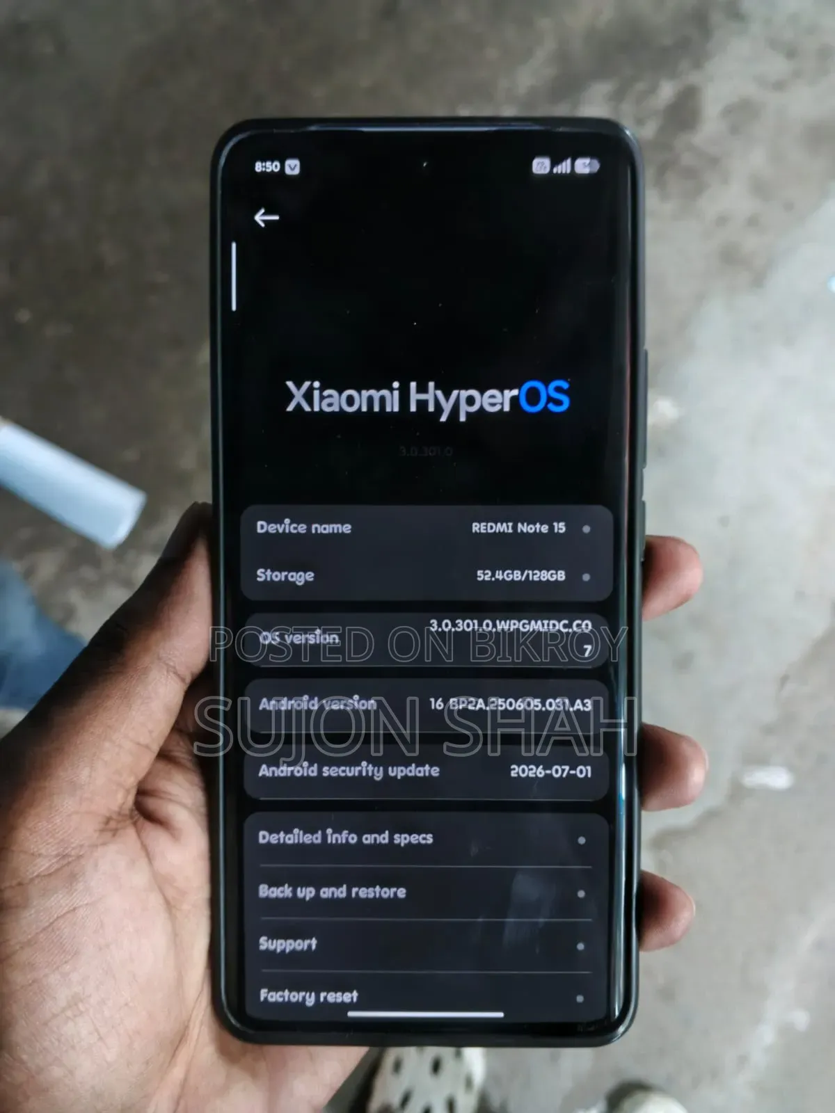 Xiaomi Redmi Note 15 128 GB
