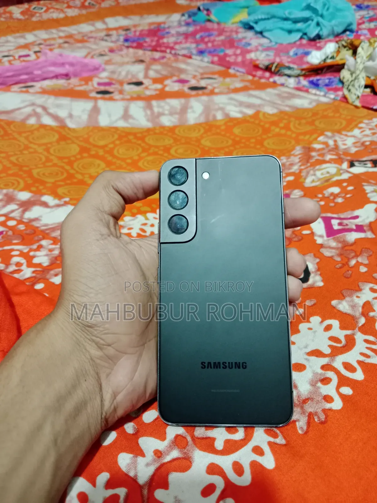 নিউজ স্যামসাং গ্যালাক্সি এস২২ ৫জি ১২৮ জিবি ব্ল্যাক