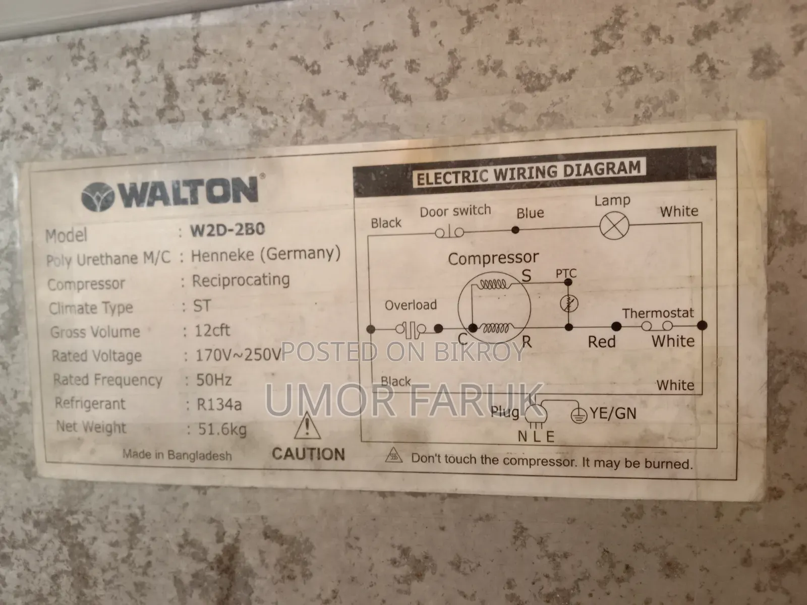 Walton Fridge