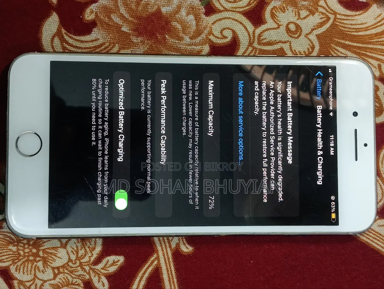Apple iPhone 8 Plus 64 GB White