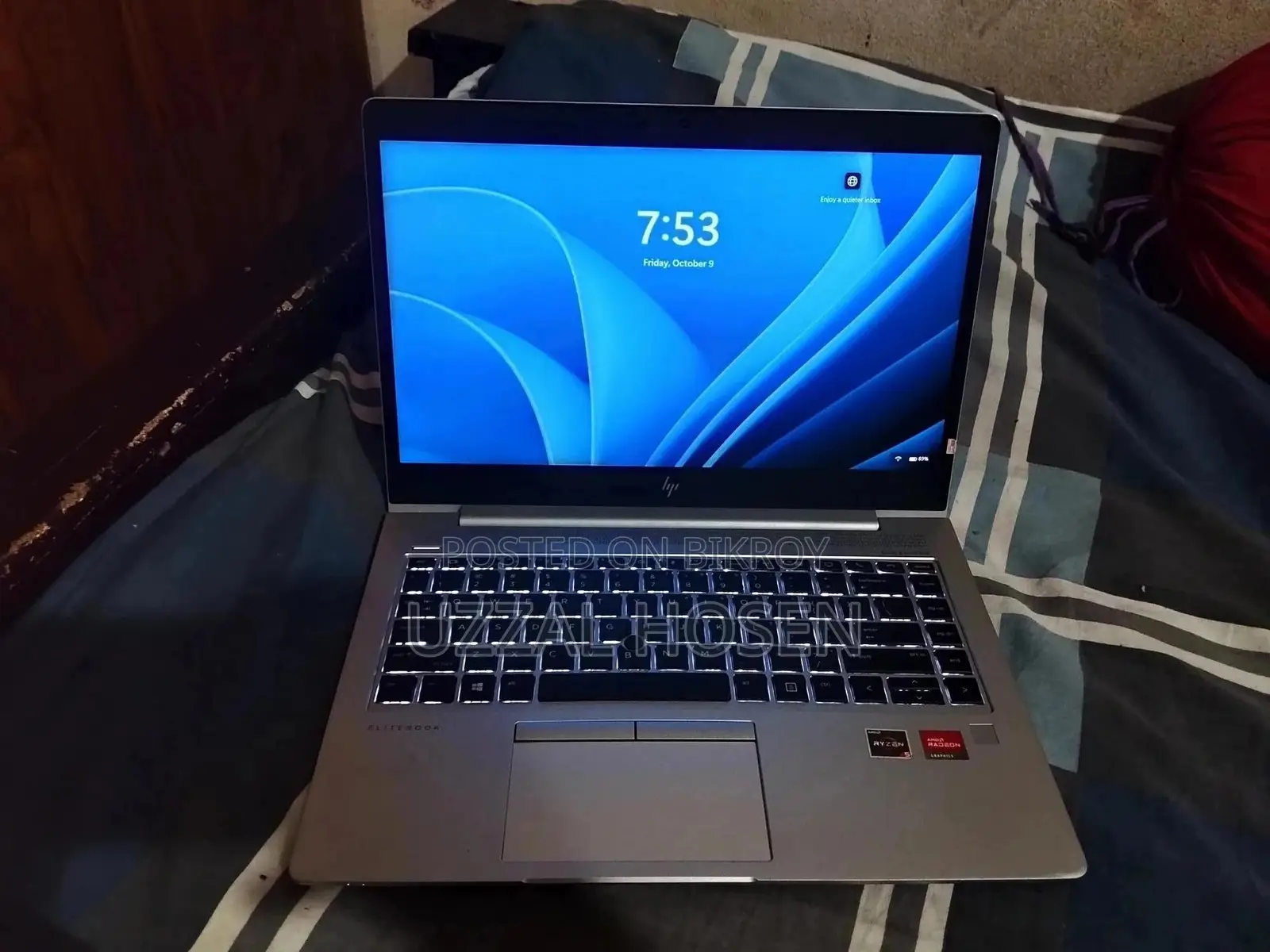 Laptop HP EliteBook 745 G6 8GB AMD Ryzen 5 SSD 256GB