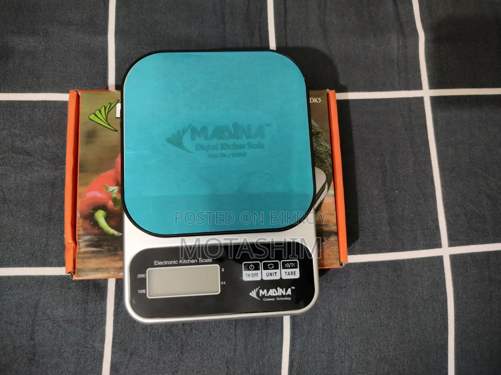 Digital Kitchen Scale - 5 Kg (Chargeable + Battery System)