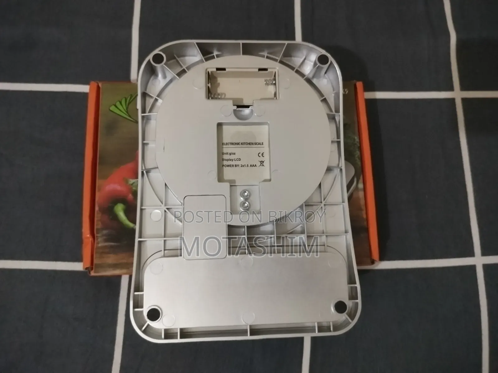 Digital Kitchen Scale - 5 Kg (Chargeable + Battery System)