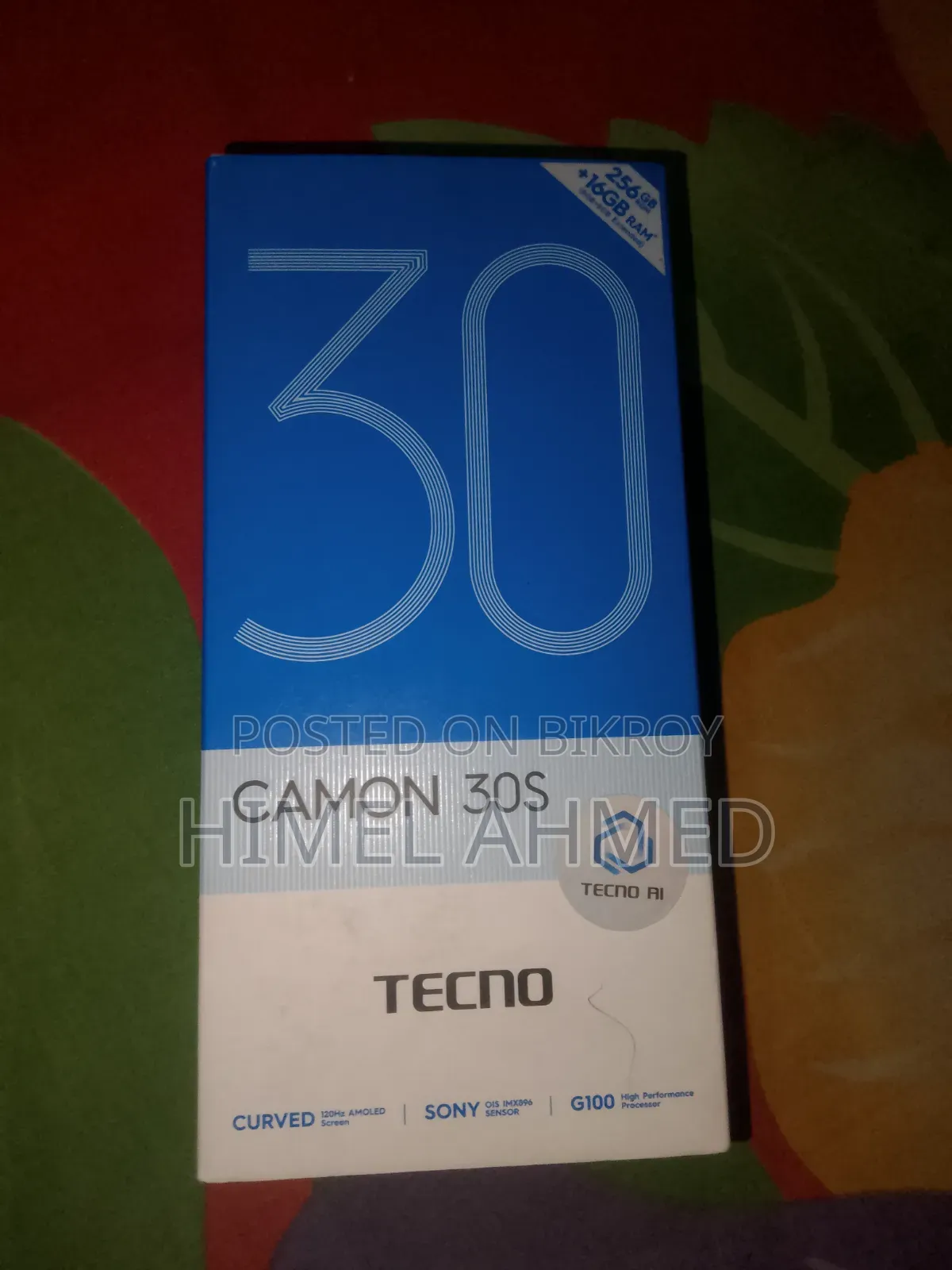 New Tecno Camon 30S 256 GB Black