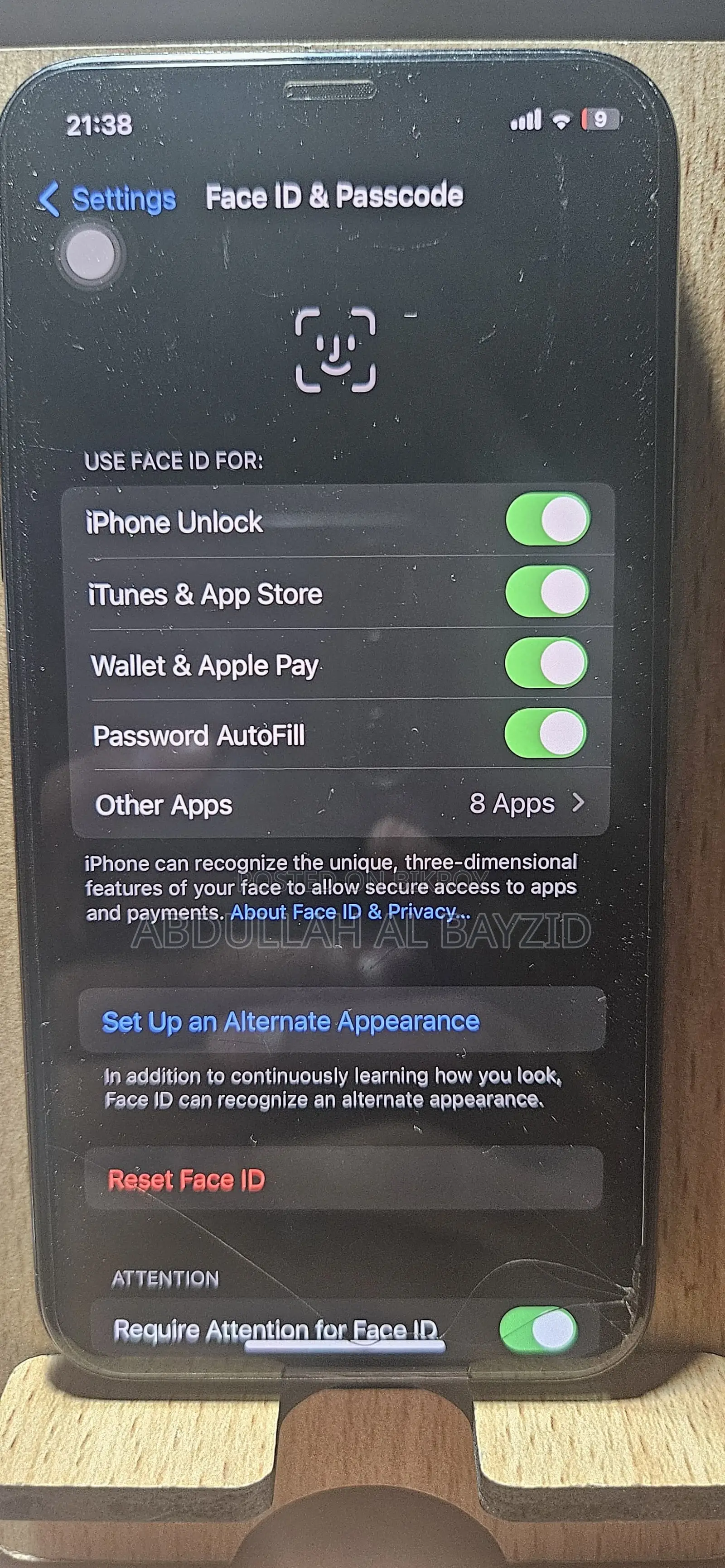 Apple iPhone X 256 GB Gray