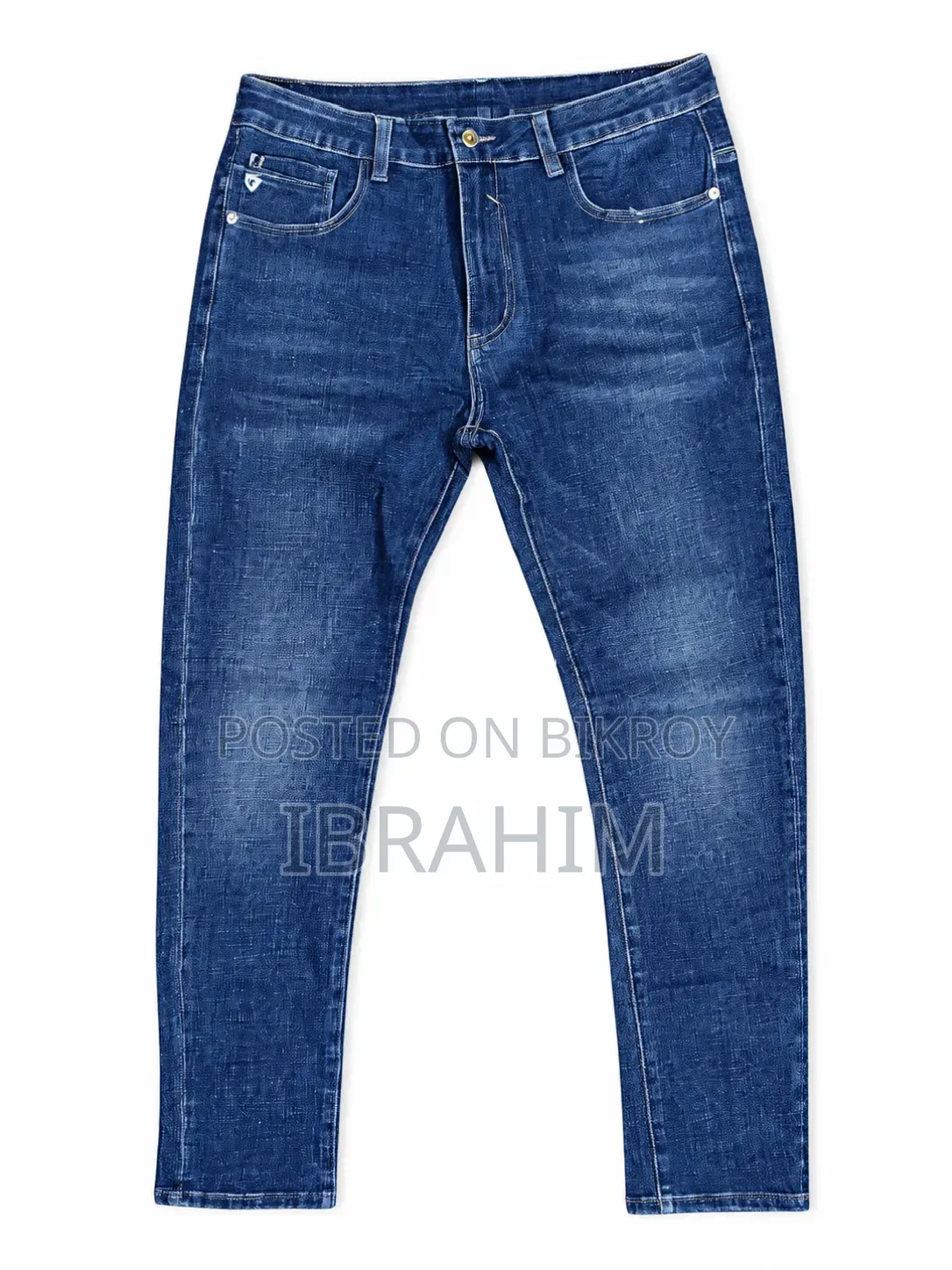 Premium Blue Denim Jeans Pant – Size 33 | Stylish Casual Fit