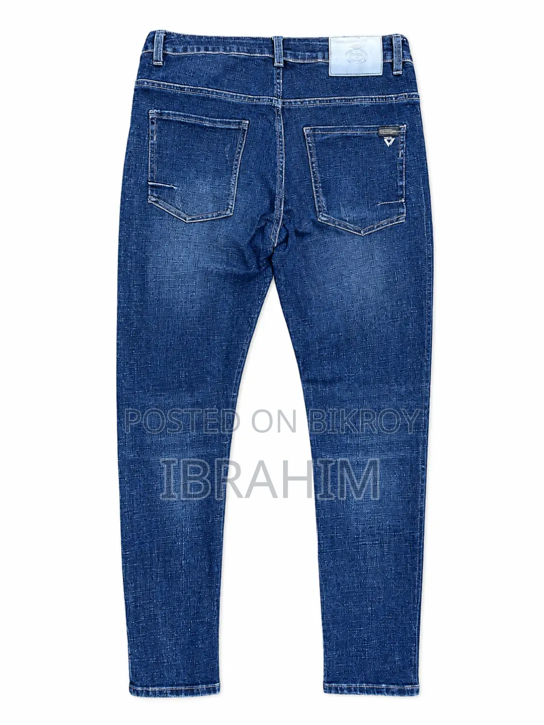 Premium Blue Denim Jeans Pant – Size 33 | Stylish Casual Fit