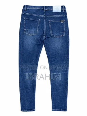 Premium Blue Denim Jeans Pant – Size 33 | Stylish Casual Fit