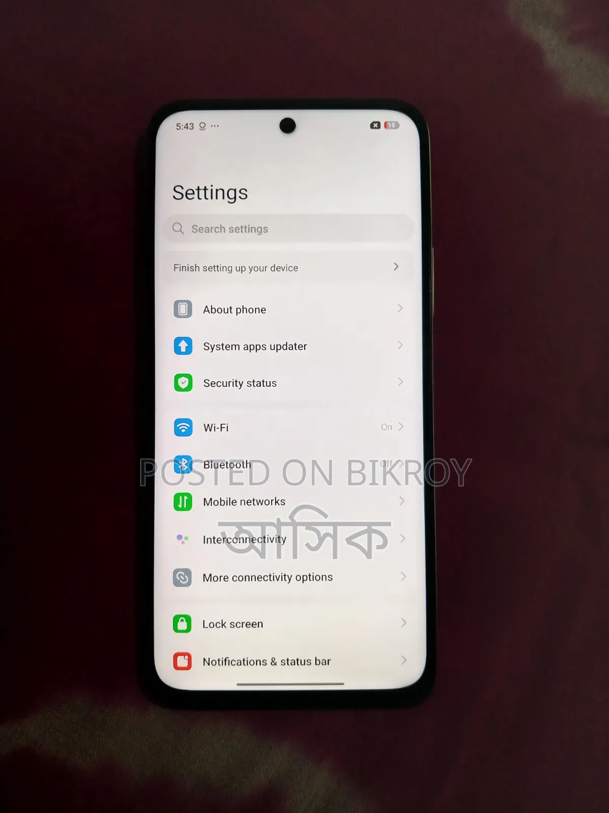 নতুন শাওমি রেডমি ১৫ ১২৮ জিবি