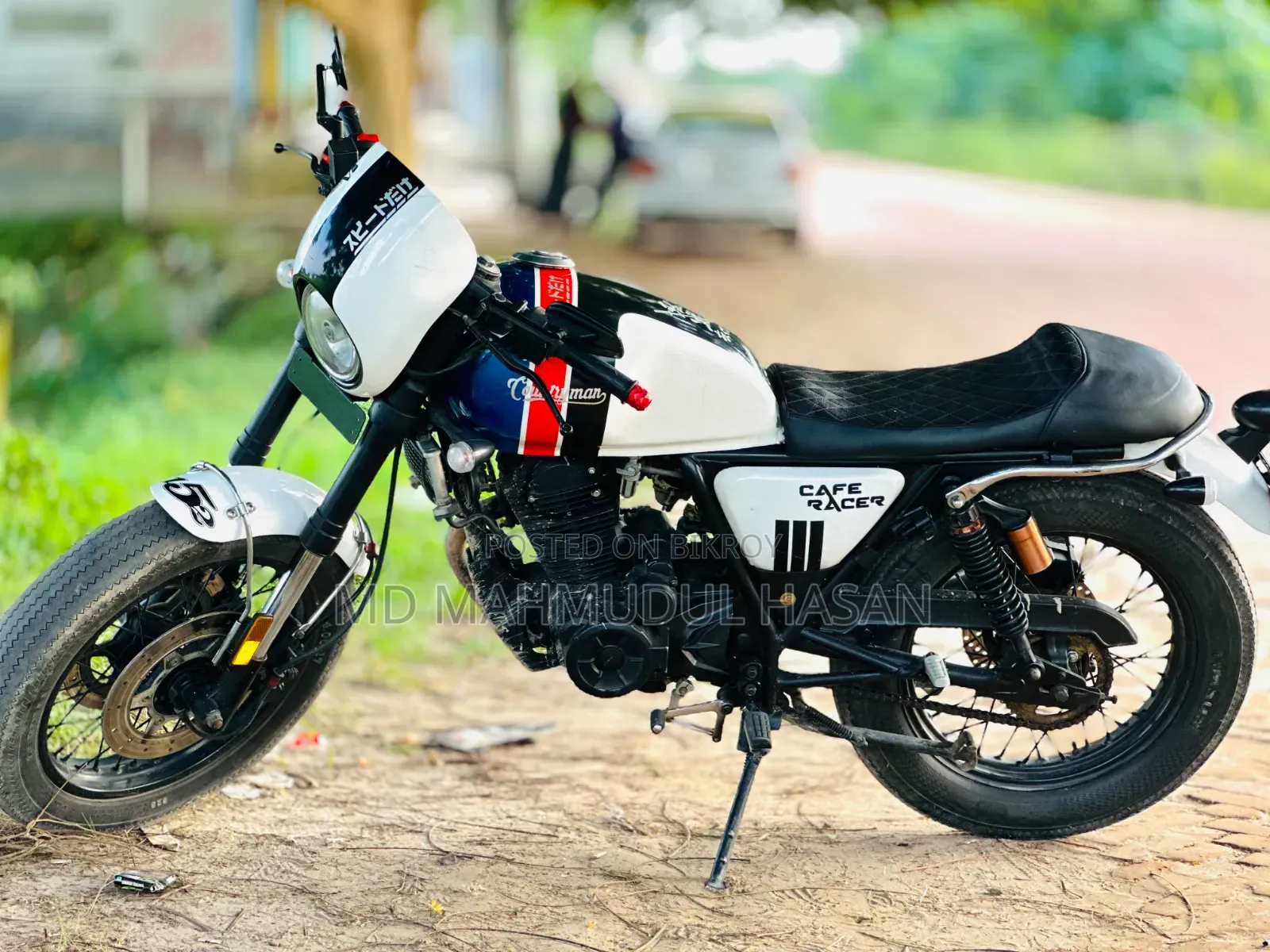 Motorcycle 2018 White