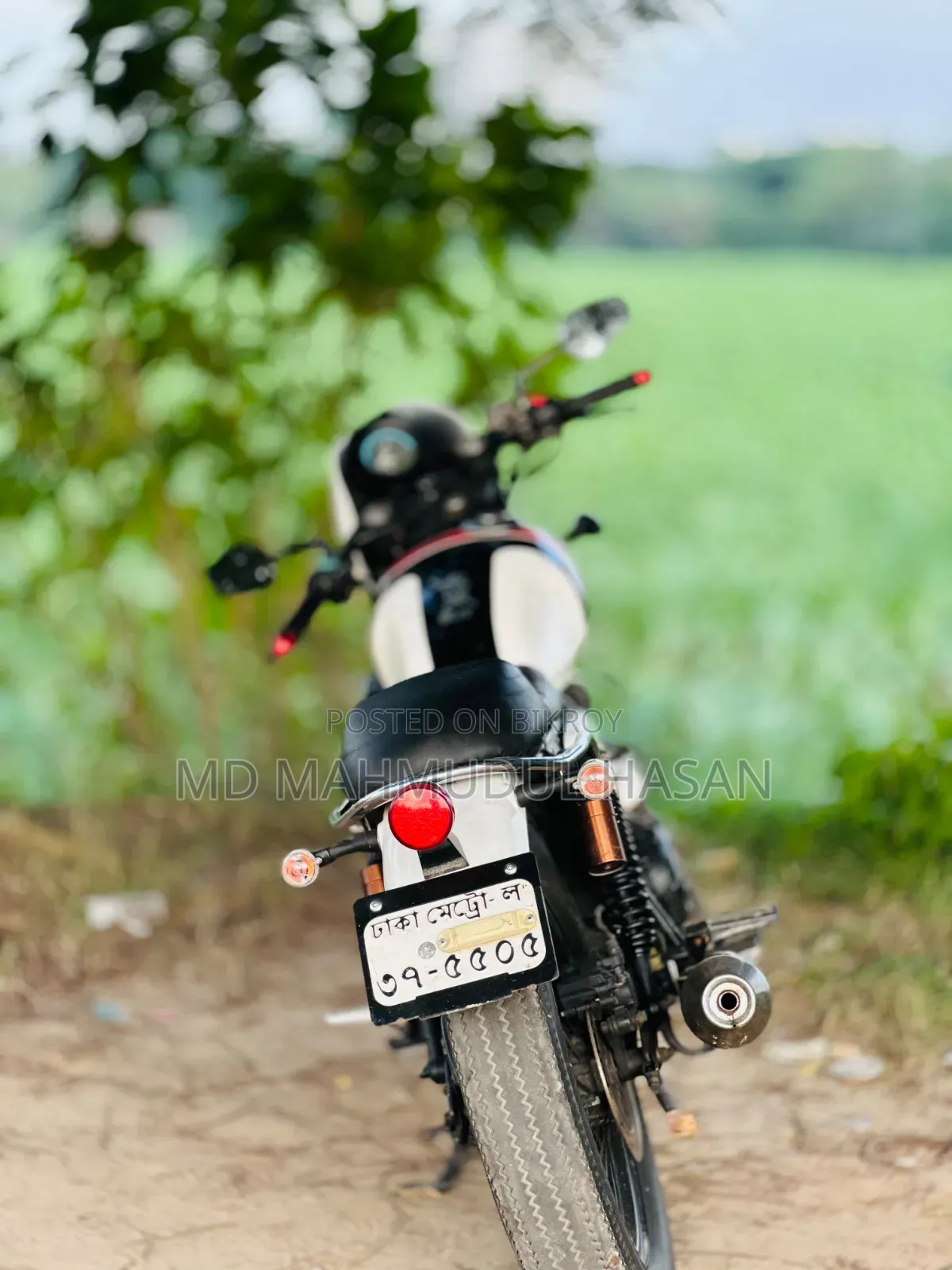 Motorcycle 2018 White