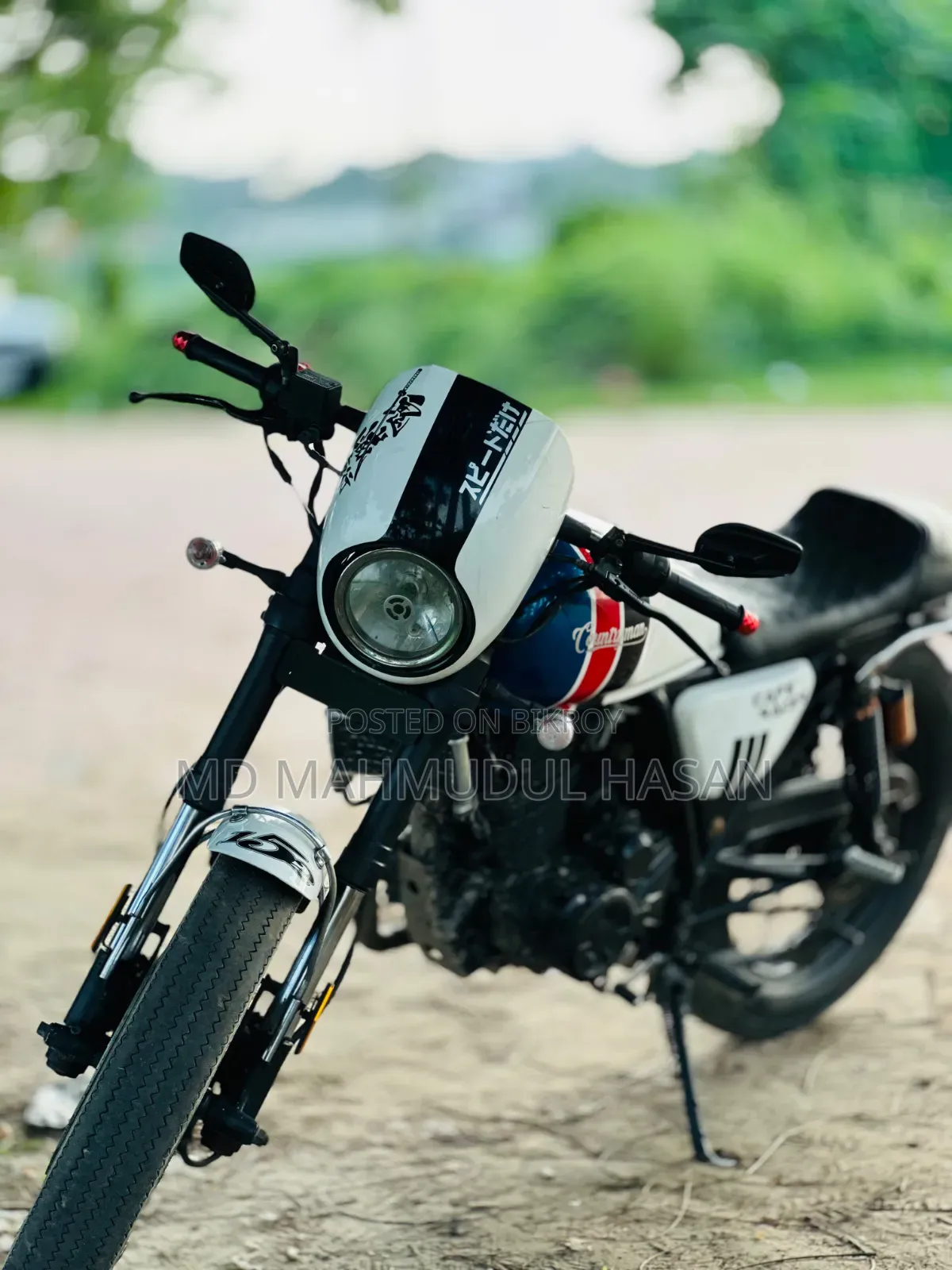 Motorcycle 2018 White