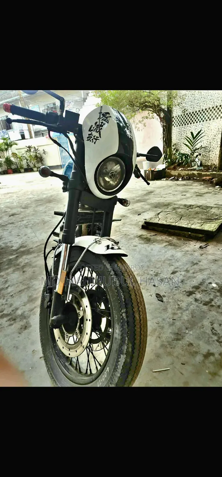 Motorcycle 2018 White