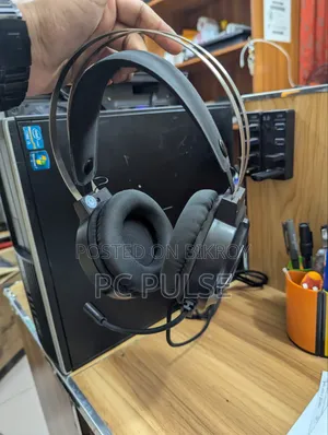 HP H120 USB 2 Pin Gaming Headset With Mic Control (Black)