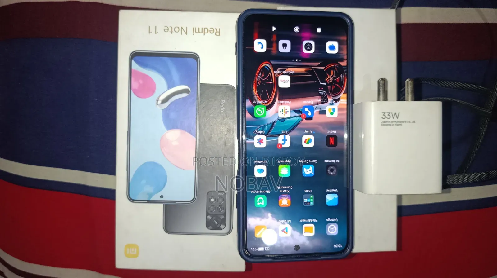 নতুন শাওমি রেডমি নোট ১১ ৬৪ জিবি ব্লু