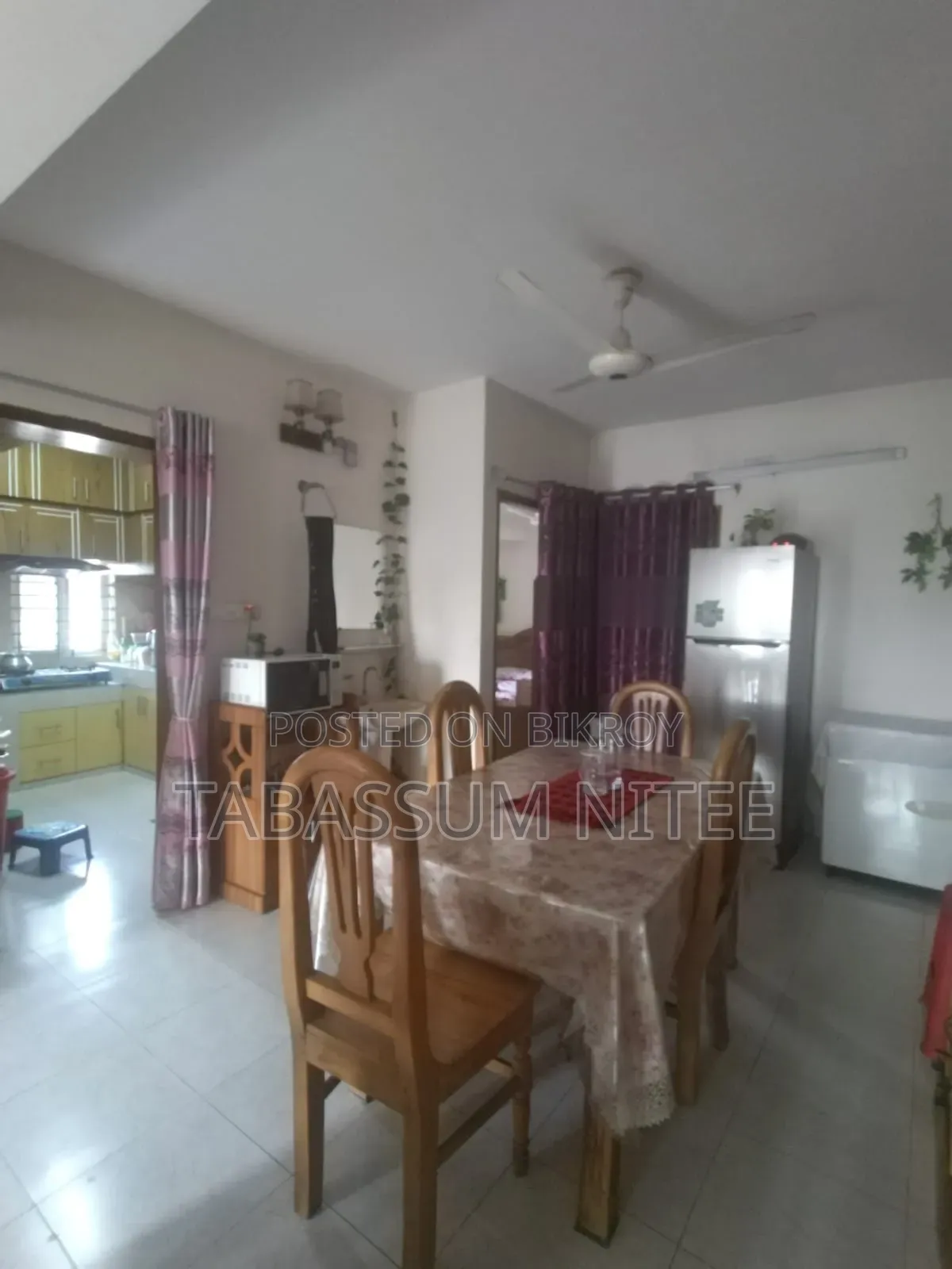 Furnished 3-Bedroom Apartment in Uttara for sale