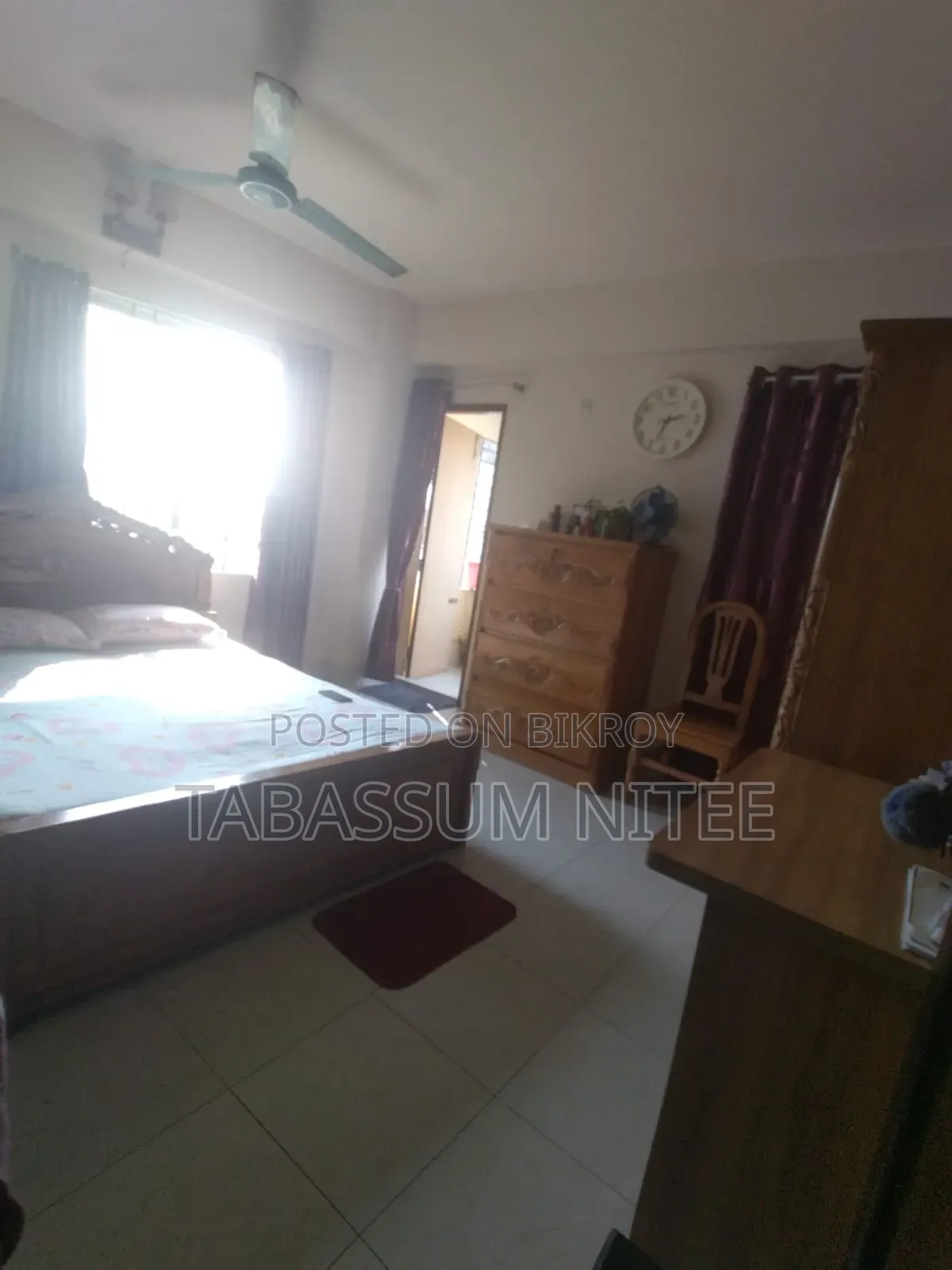 Furnished 3-Bedroom Apartment in Uttara for sale